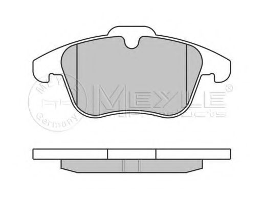 Тормозные колодки MEYLE 025 243 3218