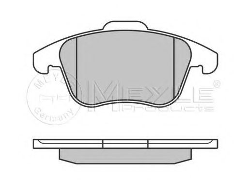 Тормозные колодки MEYLE 025 243 3219/W