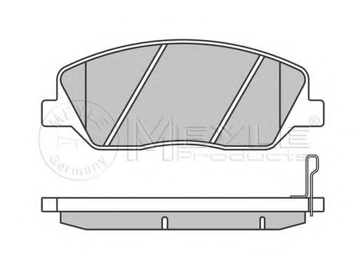 Тормозные колодки MEYLE 025 243 5117/W