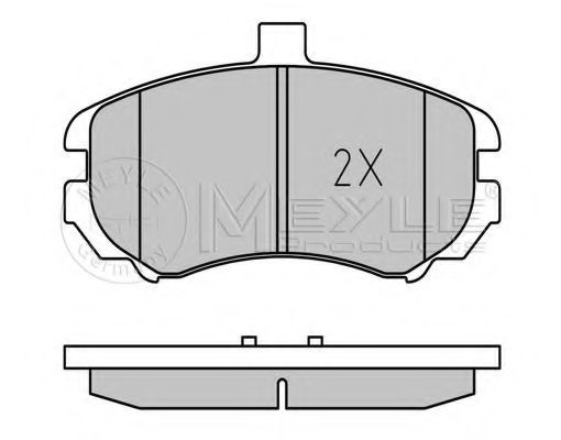 Тормозные колодки MEYLE 025 243 6917/W