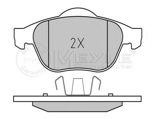 Тормозные колодки MEYLE 025 245 3618 Тормозные колодки MEYLE 025 245 3618