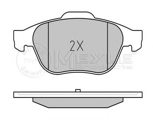 Тормозные колодки MEYLE 025 245 3618