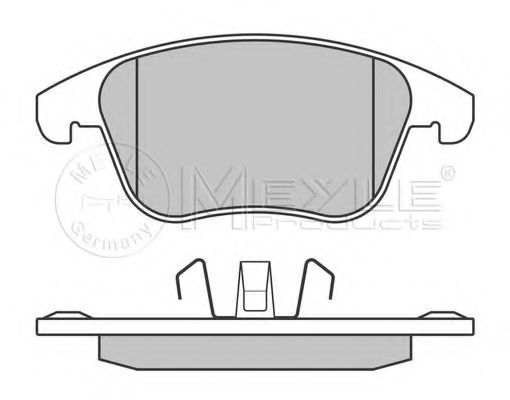 Тормозные колодки MEYLE 025 245 5719