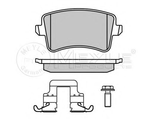 Тормозные колодки MEYLE 025 246 0617/K1