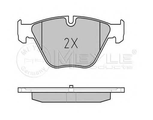 Тормозные колодки MEYLE 025 246 8820/PD