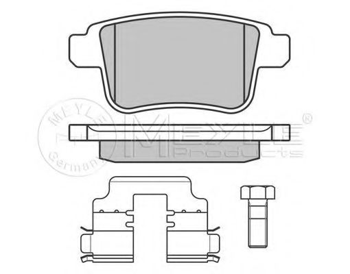 Тормозные колодки MEYLE 025 246 9216