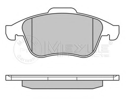 Тормозные колодки MEYLE 025 247 1018