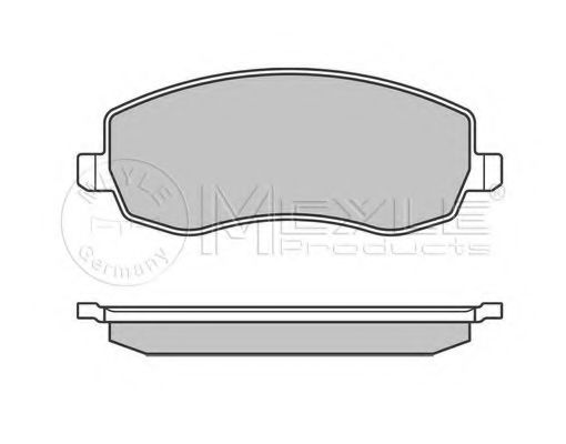 Тормозные колодки MEYLE 025 248 3919/W