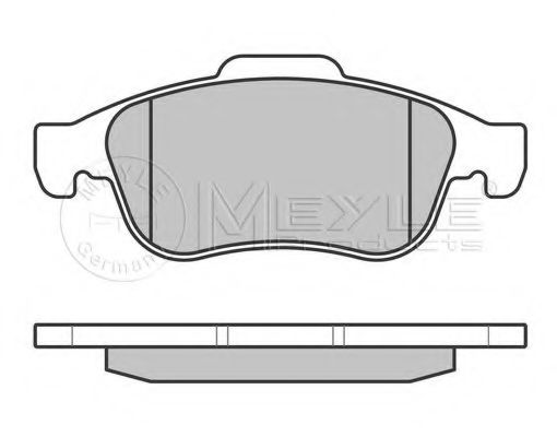 Тормозные колодки MEYLE 025 249 1418