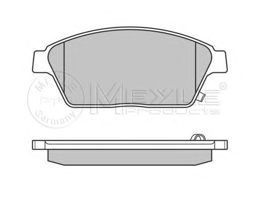 Тормозные колодки MEYLE 025 250 3418/W