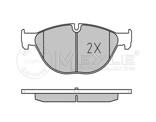 Тормозные колодки MEYLE 025 250 4519
