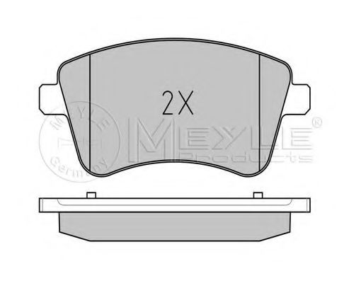 Тормозные колодки MEYLE 025 251 8419/W