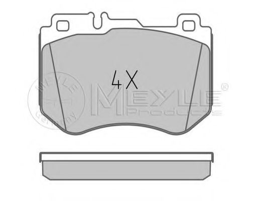 Тормозные колодки MEYLE 025 259 9719