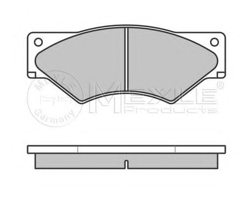 Тормозные колодки MEYLE 025 291 0720/W Тормозные колодки MEYLE 025 291 0720/W