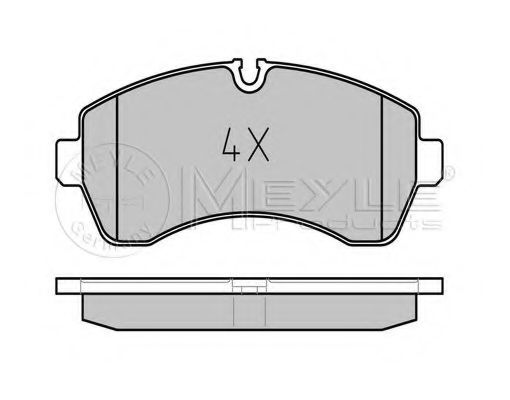 Тормозные колодки MEYLE 025 292 0020