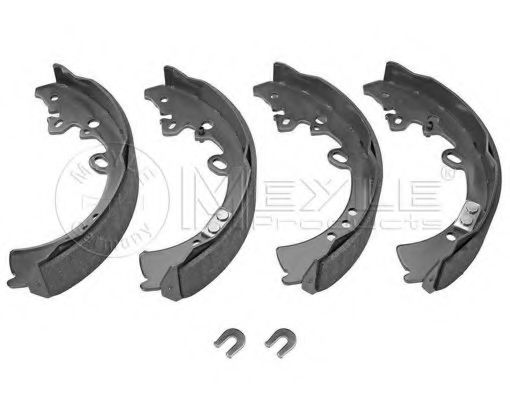 Тормозные колодки барабанные MEYLE 30-14 533 0006
