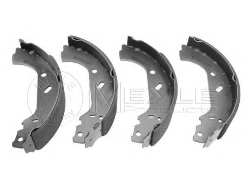 Тормозные колодки барабанные MEYLE 40-14 533 0002
