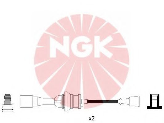 Комплект проводов зажигания NGK 8647 Комплект проводов зажигания NGK 8647