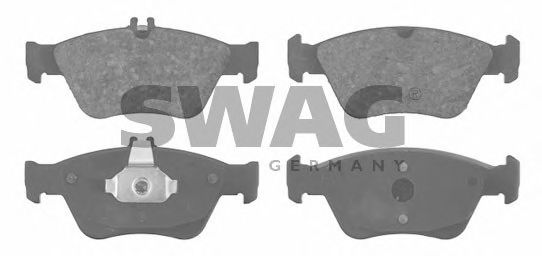 Тормозные колодки SWAG 10 91 6027