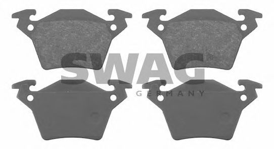 Тормозные колодки SWAG 10 91 6255