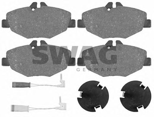 Тормозные колодки SWAG 10 91 6452