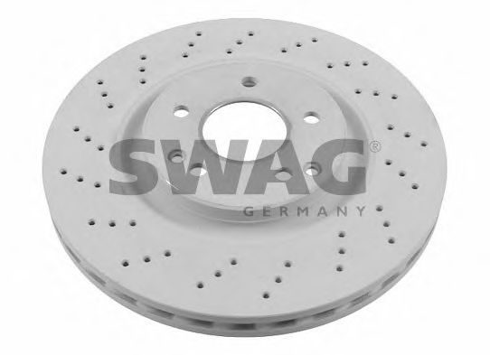 Тормозной диск SWAG 10 92 6107