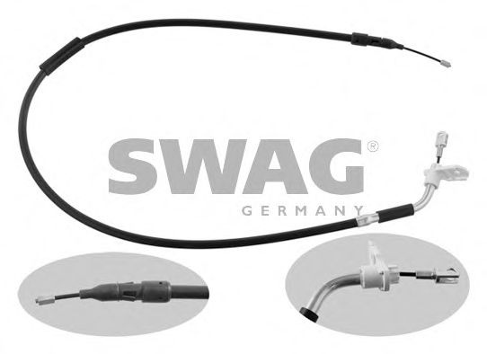 Трос ручного тормоза SWAG 10 93 4909