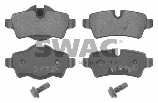 Тормозные колодки SWAG 11 91 6742