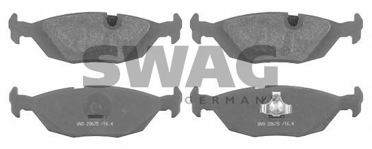 Тормозные колодки SWAG 20 91 6141