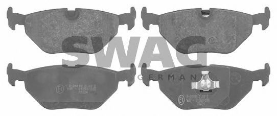 Тормозные колодки SWAG 20 91 6176