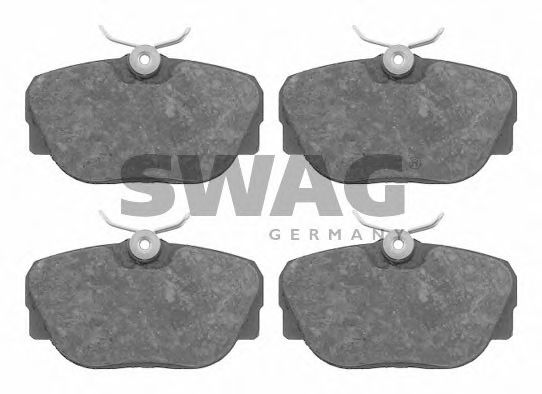 Тормозные колодки SWAG 20 91 6197