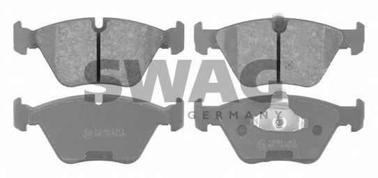 Тормозные колодки SWAG 20 91 6349