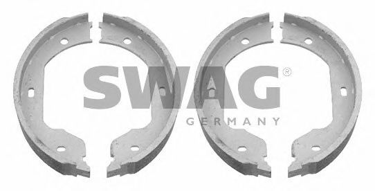 Тормозные колодки барабанные SWAG 20 92 3851