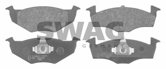 Тормозные колодки SWAG 30 91 6044