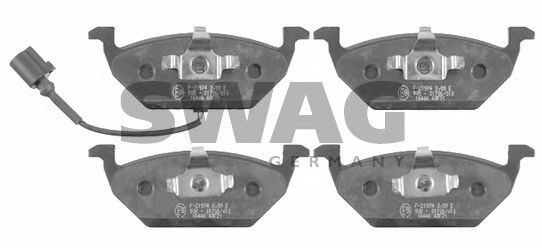 Тормозные колодки SWAG 30 91 6446
