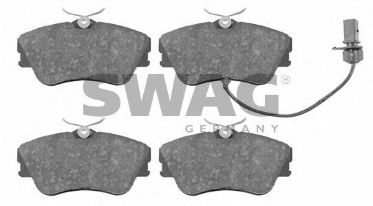 Тормозные колодки SWAG 30 91 6449