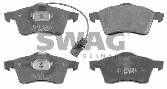 Тормозные колодки SWAG 30 91 6464