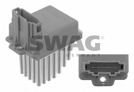 Блок управления, отопление / вентиляция SWAG 30 93 0601