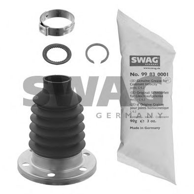 Комплект пыльника шруса SWAG 30 93 7116