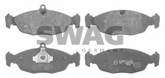 Тормозные колодки SWAG 40 91 6055