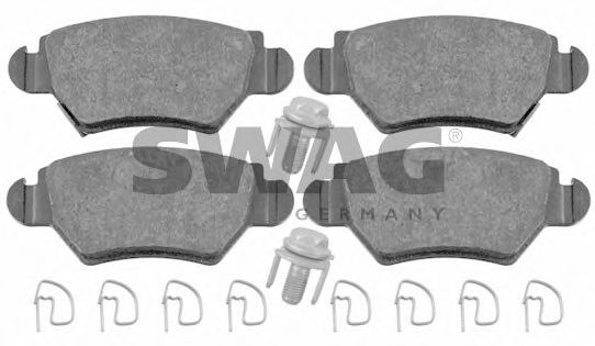 Тормозные колодки SWAG 40 91 6445