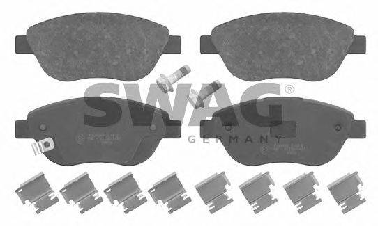 Тормозные колодки SWAG 40 91 6630
