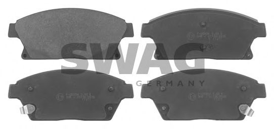 Тормозные колодки SWAG 40 91 6788