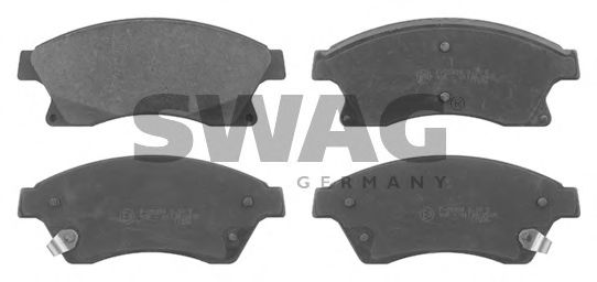 Тормозные колодки SWAG 40 91 6789