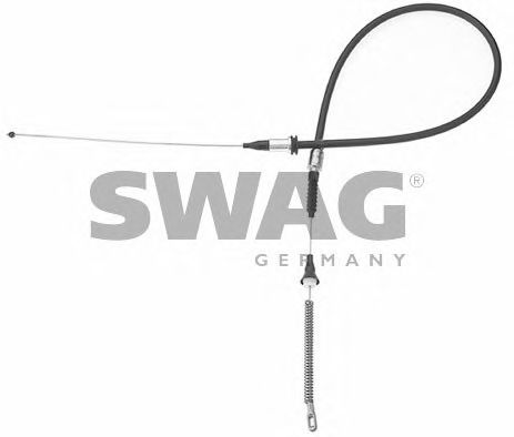 Трос ручного тормоза SWAG 40 91 7307