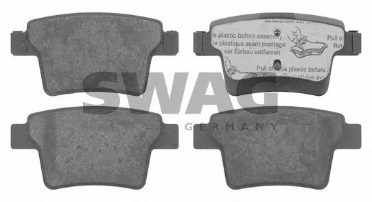 Тормозные колодки SWAG 50 91 6571