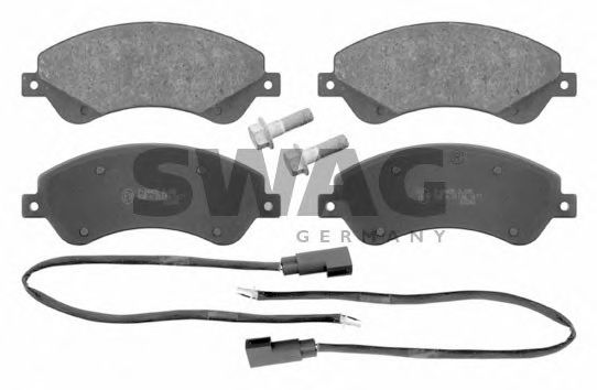 Тормозные колодки SWAG 50 91 6673