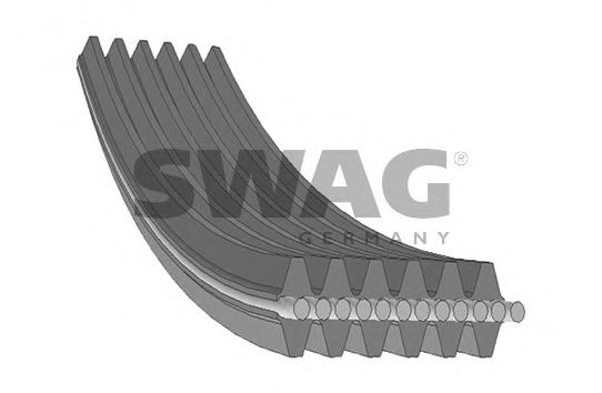 Поликлиновой ремень SWAG 55 93 4462