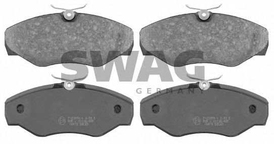 Тормозные колодки SWAG 60 91 6473