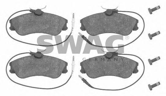 Тормозные колодки SWAG 62 91 6237